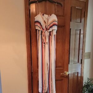 Bailey Blue Multicolor Striped Garment